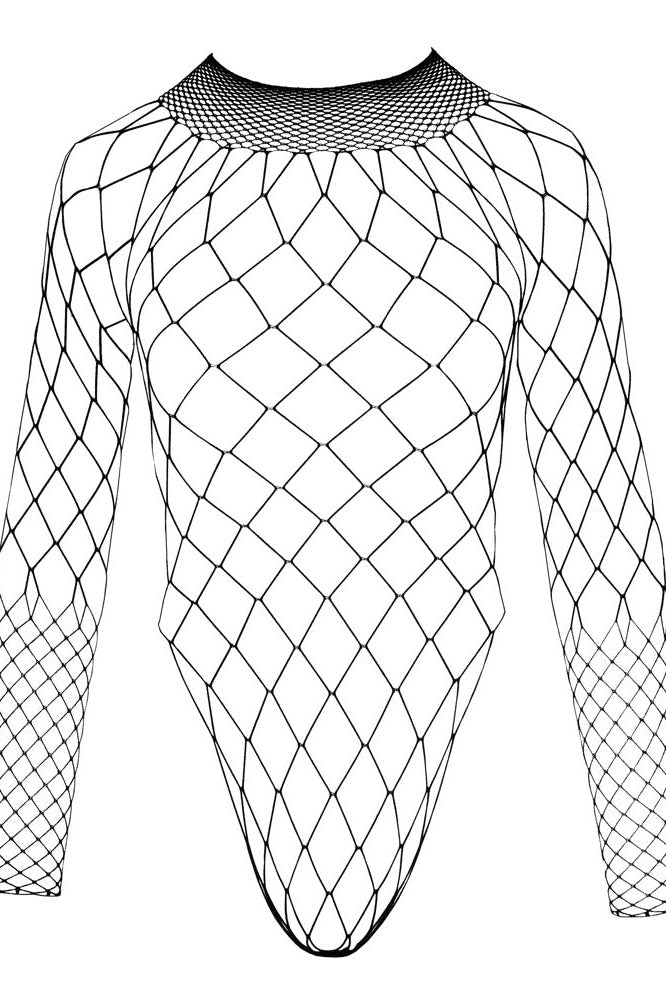 Stretchy Fence Net Body - One Size / Black